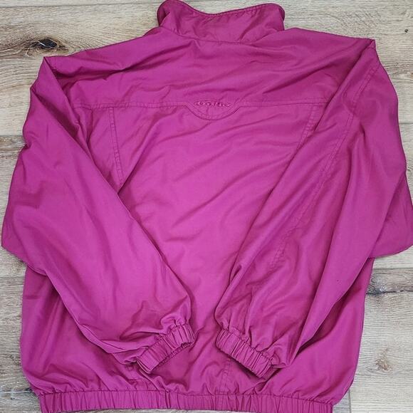 Vintage Bolle Sport Lined Fuchsia Workout Suit with pockets Womens Size Medium - Picture 2 of 12